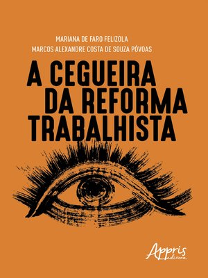 cover image of A Cegueira da Reforma Trabalhista